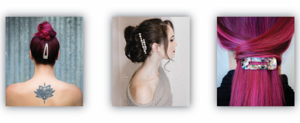 Barrette style clip accessories