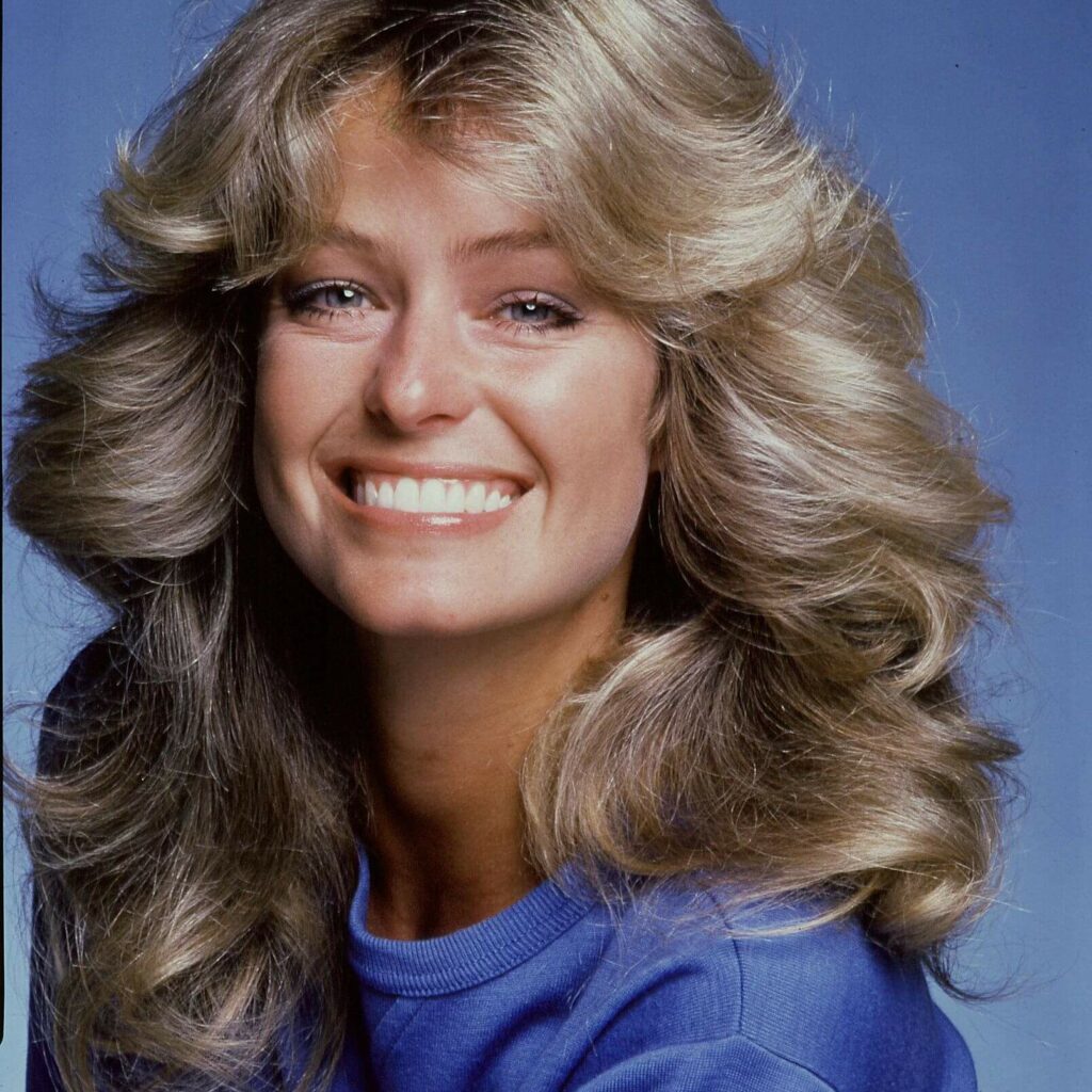 Farrah Fawcett hairstyle